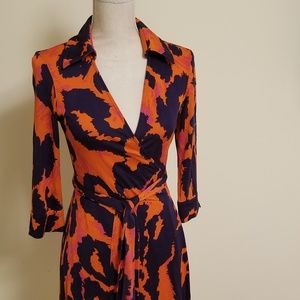 Dvf Justin wrap dress